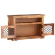 Mobile Porta TV 90x30x60 cm in Legno Massello di Sheesham