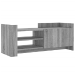 Mobile TV Grigio Sonoma 100x35x40 cm in Legno Multistrato