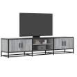 Mobile Porta TV Grigio Sonoma 180x35x41 cm in Truciolato