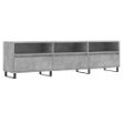 Mobile TV Grigio Cemento 150x30x44,5 cm Legno Multistrato