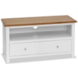 Mobile TV 90x35x48 cm in Legno Massello di Rovere