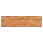 Mobile Porta TV 160x40x50 cm in Legno Massello di Acacia