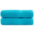 Asciugamani da Bagno SOLUND 2 pz Viola 70x140 cm 600 g/m²
