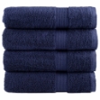 Asciugamani da Doccia SOLUND 4 pz Blu Navy 70x140cm 600gsm