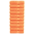 Asciugamani Doccia SOLUND 10 pz Arancioni 70x140cm 600g/m²