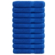 Asciugamani per Sauna SOLUND 10 pz Blu 80x200cm 600gsm
