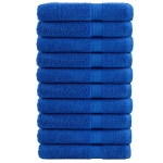 Asciugamani per Sauna SOLUND 10 pz Blu 80x200cm 600gsm