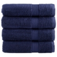 Asciugamani per Sauna SOLUND 2pz Blu Navy 50x100 cm 600gsm