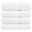 Asciugamani Premium SOLUND 4 pz Bianchi 50x100 cm 600gsm