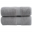 Salviette Premium SOLUND 2 pz Grigie 30x30 cm 600gsm