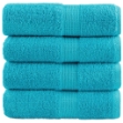 Salviette Premium SOLUND 4 pz Turchesi 30x30 cm 600 g/m²