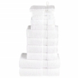 Set ASciugamani SOLUND 12 pz Bianchi 600 gsm