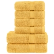 Set ASciugamani SOLUND 8 pz Oro 600 gsm