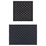 Set Strofinacci 10 pz in Cotone Nero e Grigio