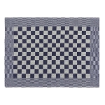 Strofinacci da Cucina 10 pz Blu e Bianchi 50x70 cm in Cotone