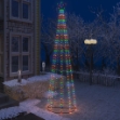 Albero di Natale a Cono con 400 LED Colorato 100x360 cm