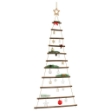 Albero di Natale da Parete con Stella 74x150 cm Ramo Naturale