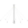 Albero di Natale Cascata Luci LED Interni Esterni 400 LED 2,5 m