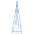 Albero di Natale a Cono Blu 310 LED 100x300 cm