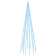 Albero di Natale Pennone Blu 732 LED 500 cm