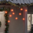 Luci di Natale 10 LED Rosse 10 cm