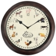 Esschert Design Orologio a Tema Animali da Fattoria e Suoni