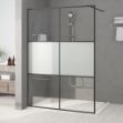 Parete Doccia Walk in 140x195 cm Vetro Semi Smerigliato ESG