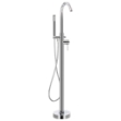 Rubinetteria a Colonna per Vasca da Bagno Acciaio Inox 118,5 cm