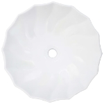 Lavandino 46x17 cm in Ceramica Bianco