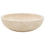 Lavandino 40x12 cm in Marmo Crema