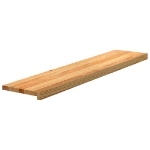 Gradini 2 pz Marrone Chiaro 120x30x2 cm Legno Massello Rovere