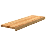Gradini 4 pz Marrone Chiaro 80x30x2 cm Legno Massello Rovere
