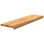 Gradini 8 pz Marrone Chiaro 90x30x2 cm Legno Massello Rovere