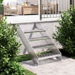 Gradino in Griglia 60x24x7 cm Acciaio Zincato