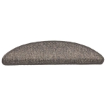 Tappeti Adesivi per Scale Sisal 30pz 56x17x3 cm Beige Marrone