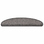 Tappeti Adesivi per Scale Sisal 30pz 65x21x4cm Beige Marrone