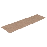 Tappeti Adesivi Rettangolari Scale 15 pz 76x20cm Marrone Chiaro