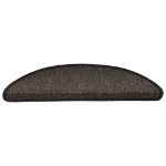 Tappeti Adesivi Scale Aspetto Sisal 30 pz 56x17x3 cm Antracite