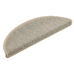 Tappeti Adesivi Scale Aspetto Sisal 30pz 56x17x3cm Verde Chiaro
