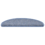 Tappeti Autoadesivi per Scale Aspetto Sisal 30pz 56x17x3 cm Blu
