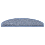 Tappeti Autoadesivi per Scale Aspetto Sisal 30pz 65x21x4 cm Blu
