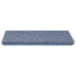 Tappeti Autoadesivi per Scale Aspetto Sisal 30pz 65x21x4 cm Blu