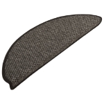 Tappeti Autoadesivi Scale Aspetto Sisal 15pz 65x21x4 Antracite