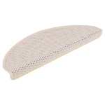 Tappeti Autoadesivi Scale Aspetto Sisal 30pz 65x21x4 cm Berbero