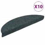 Tappetini Adesivi per Scale 10 pz Verdi 56x17x3 cm Agugliati
