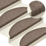 Tappetini Adesivi per Scale 10pz Crema 65x21x4 cm Agugliati