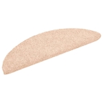 Tappetini Autoadesivi per Scale 15 pz 56x17x3 cm Crema