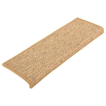 Tappetini Autoadesivi per Scale 15 pz Arancioni 65x21x4 cm