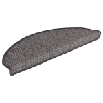 Tappetini Autoadesivi per Scale 15 pz Grigi e Beige 65x21x4 cm