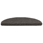 Tappetini Autoadesivi per Scale 20 pz Antracite 65x21x4 cm
